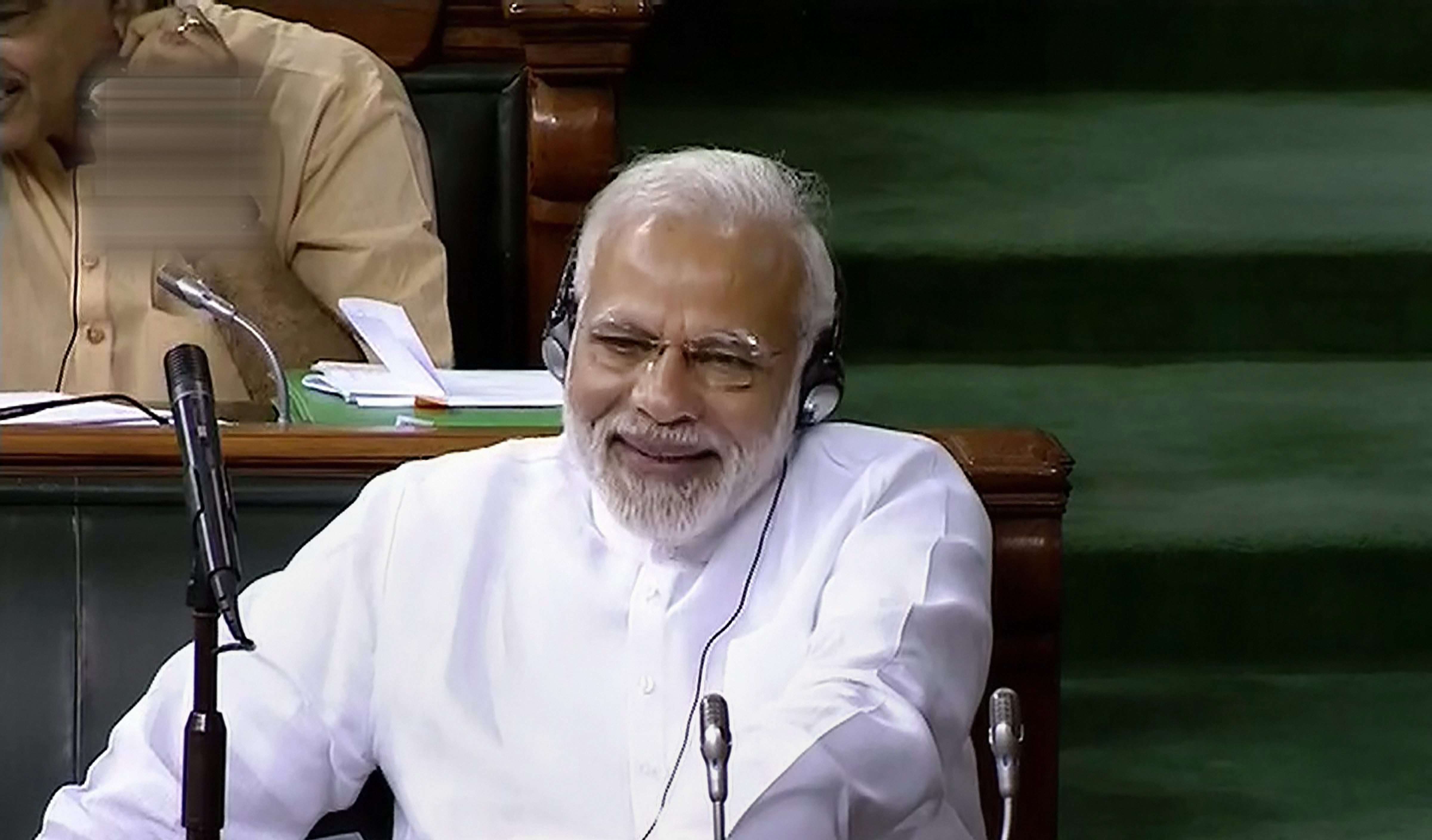 Hugging & Winking: Rahul Gandhi creates history in Lok Sabha