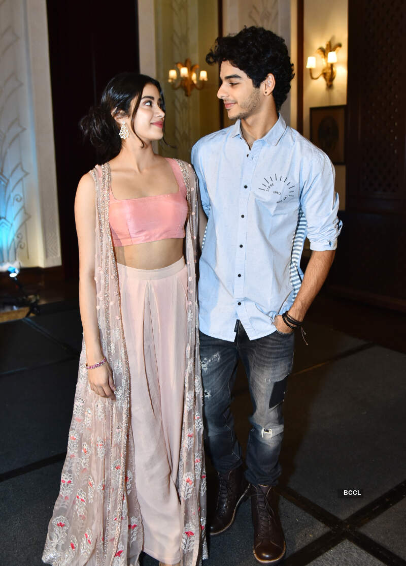Janhvi Kapoor and Ishaan Khatter 