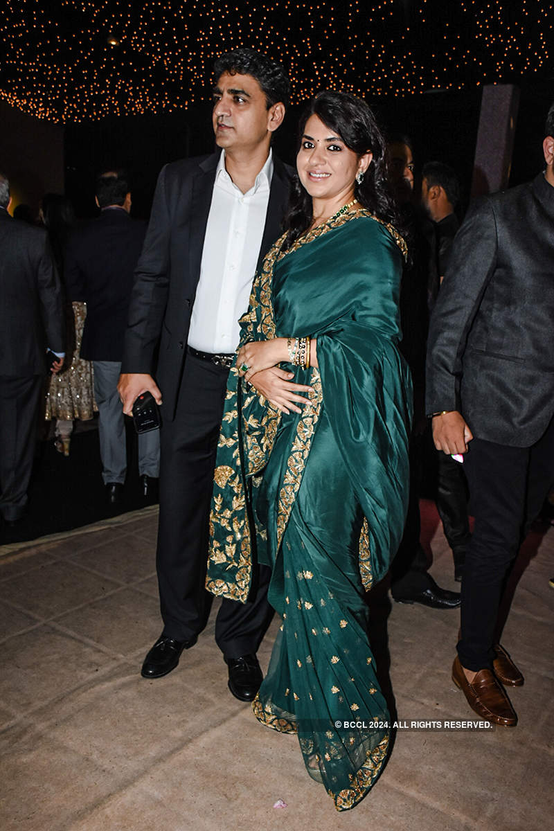 Photos of Praful Patel's daughter Poorna Patel's wedding reception...