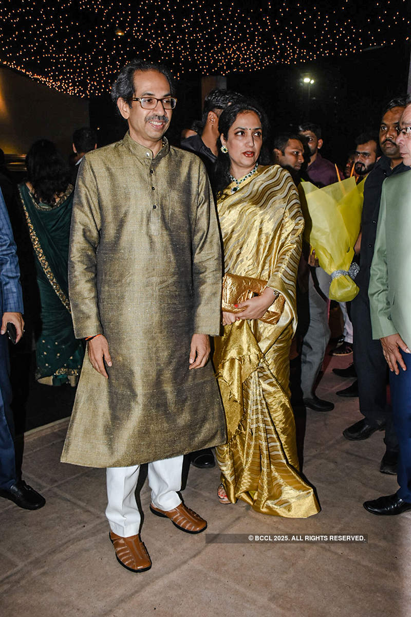 Photos of Praful Patel's daughter Poorna Patel's wedding reception...