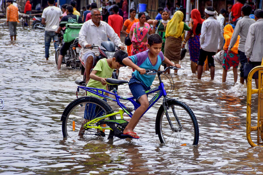Heavy rain lashes Bikaner, Jaipur