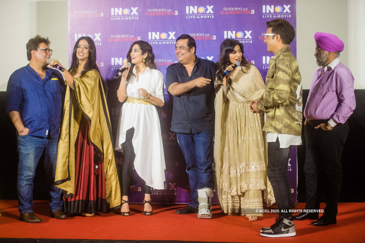 Saheb, Biwi Aur Gangster 3: Song launch