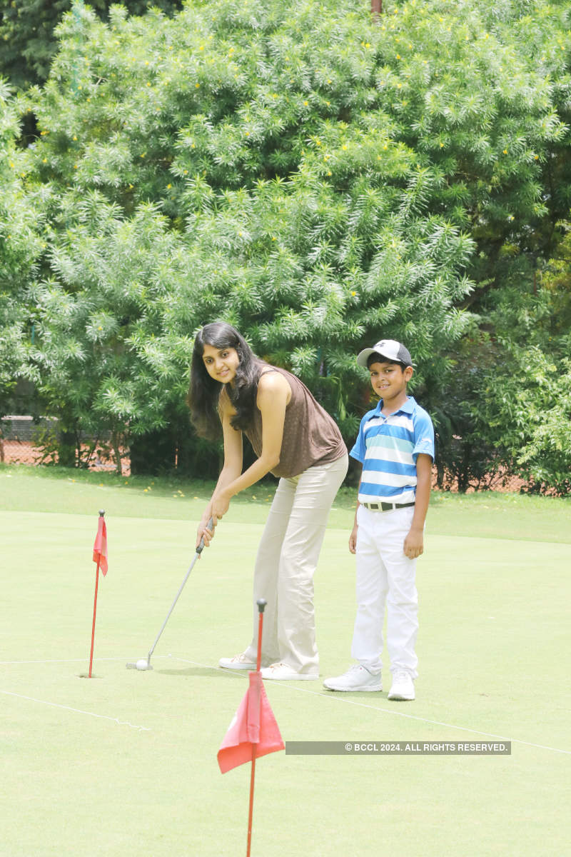 Parents and kids’ participate in The East Zone Feeder and Sub-Junior Golf Tour