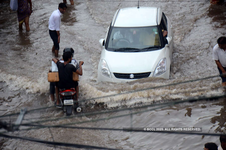 Monsoon rains paralyse several parts of India