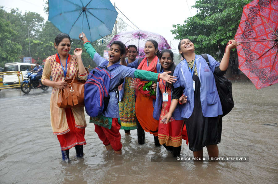 Monsoon rains paralyse several parts of India