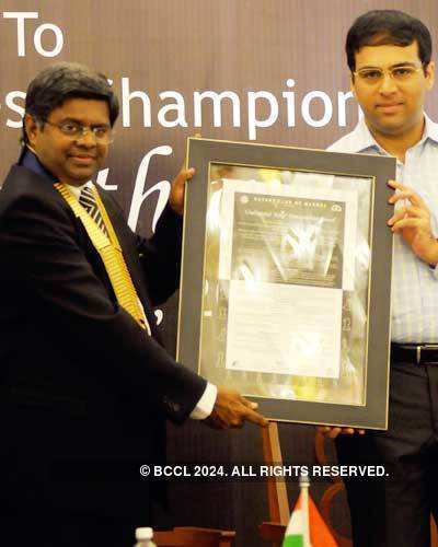 Viswanathan Anand awarded