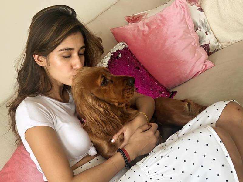 Disha Patani canoodling her puppy is the cutest thing you 
