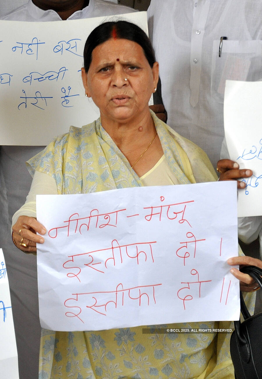 In pics: Protest over Bihar shelter rapes