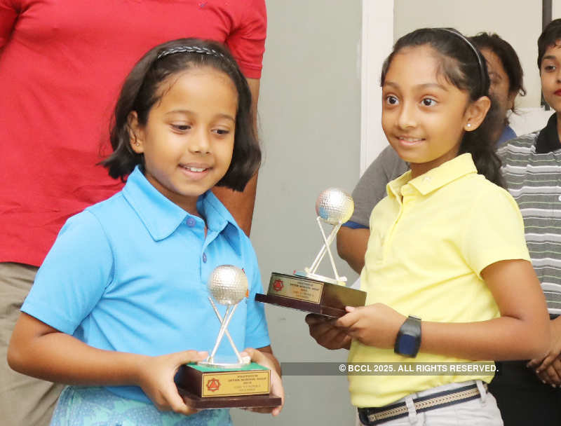 Kids participate in All India inter-school golf championships