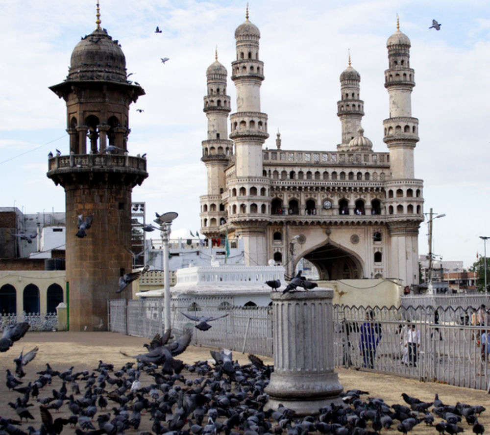 Image result for construction of charminar