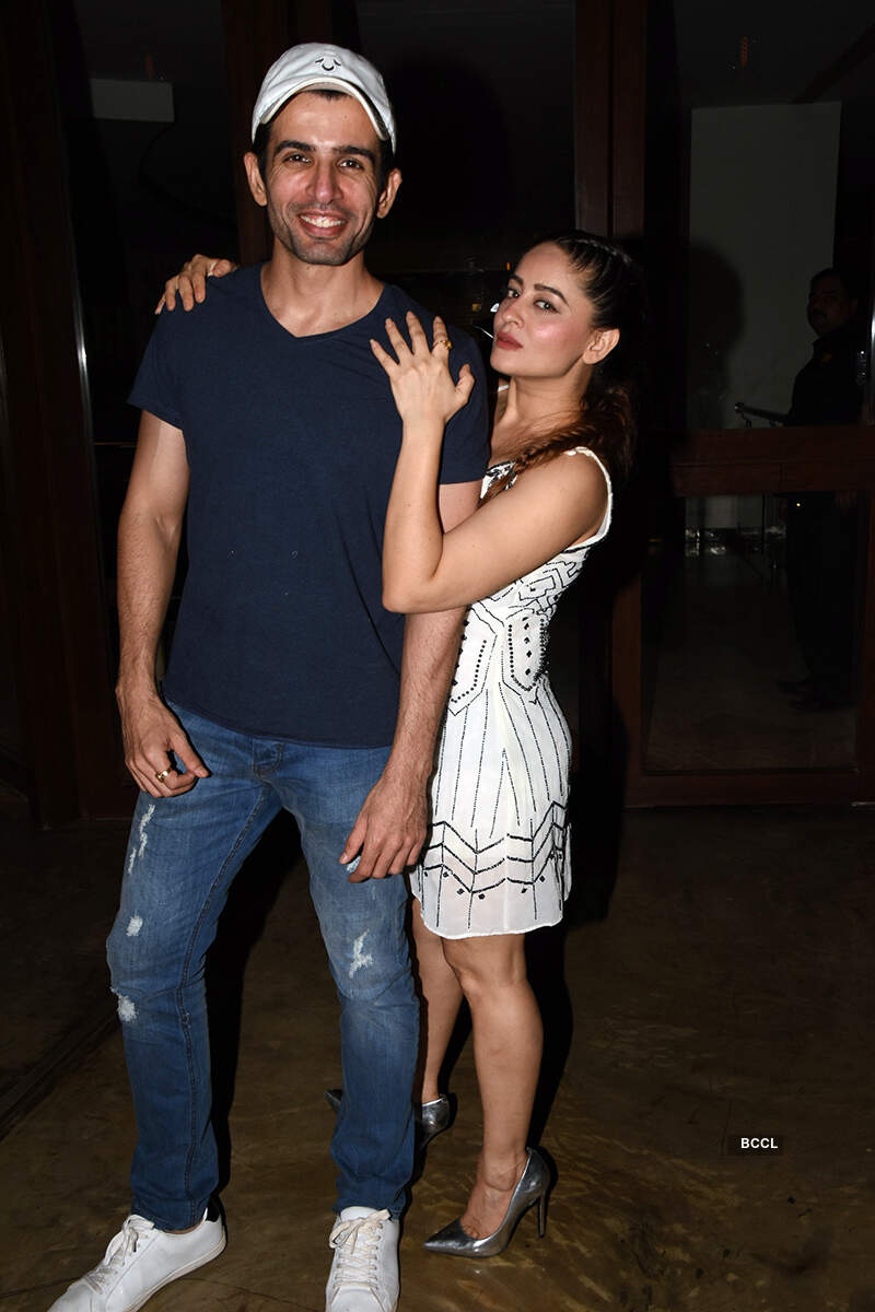 Jay Bhanushali and Mahhi Vij