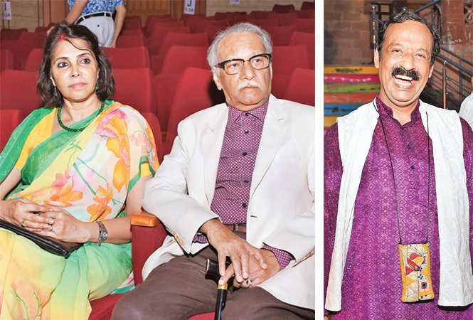 Kanak Rekha Chauhan and Raj Bisaria (R) Rakesh Chandra (BCCL/ Farhan Ahmad Siddiqui)