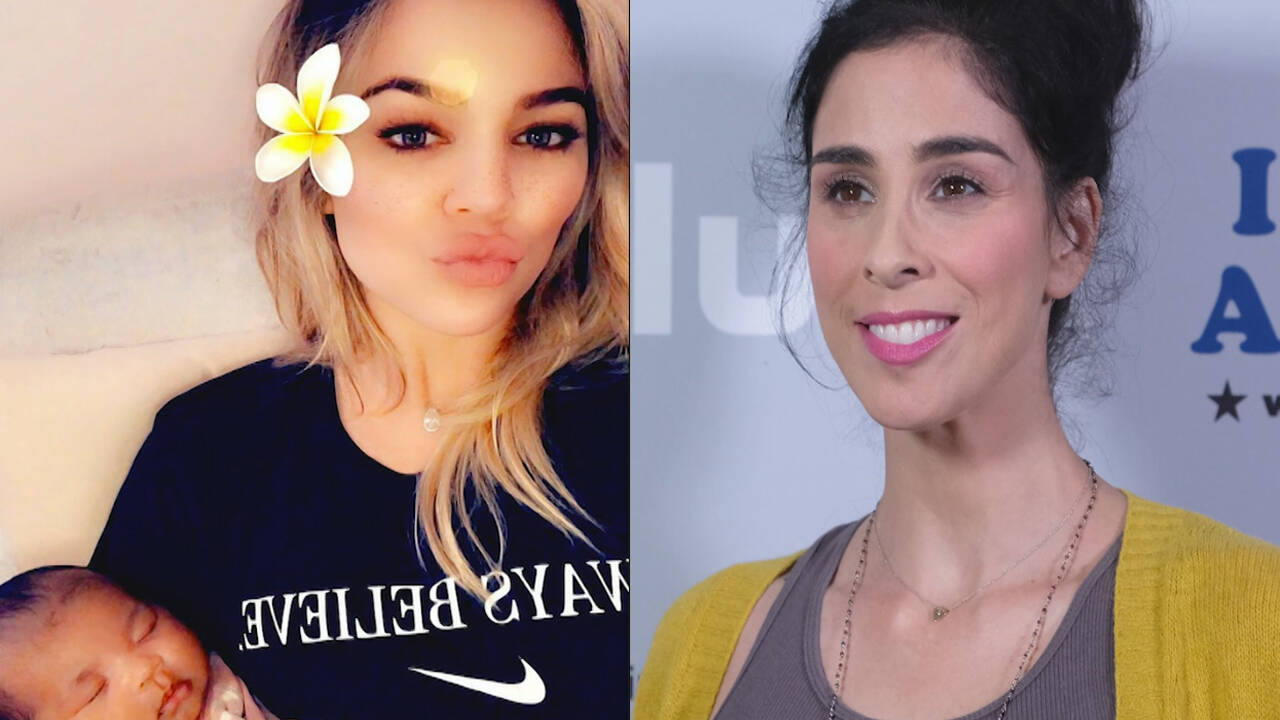 Khloe Kardashian hits back at mommyshamers, Sarah Silverman’s old post