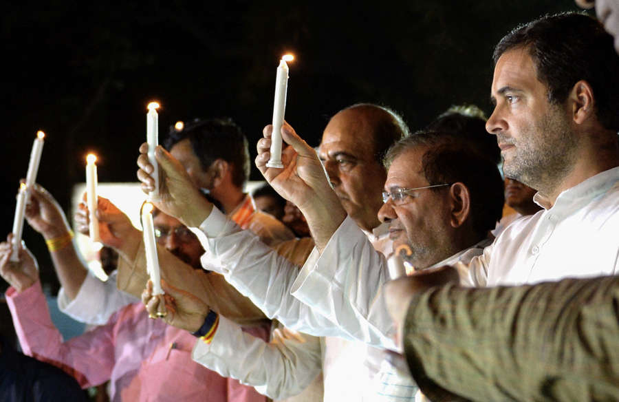 Muzaffarpur rapes case: Tejashwi leads protest at Jantar Mantar