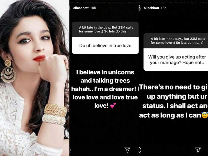 Here's what Alia Bhatt has to say about work after marriage