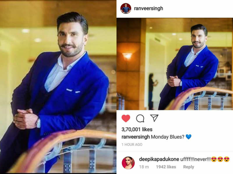 Who Took This?: Curious Deepika Padukone Comments On Ranveer