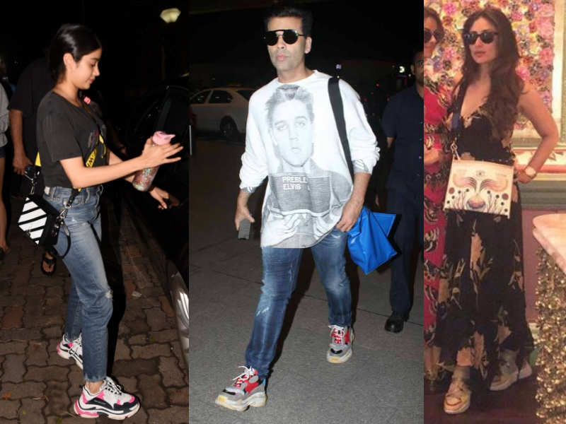 celebrities balenciaga sneakers