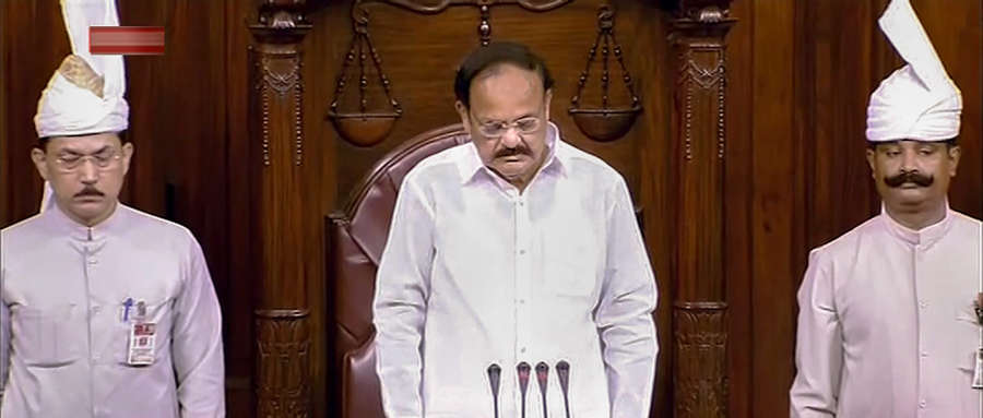 Parliament adjourned to mark Karunanidhi's demise