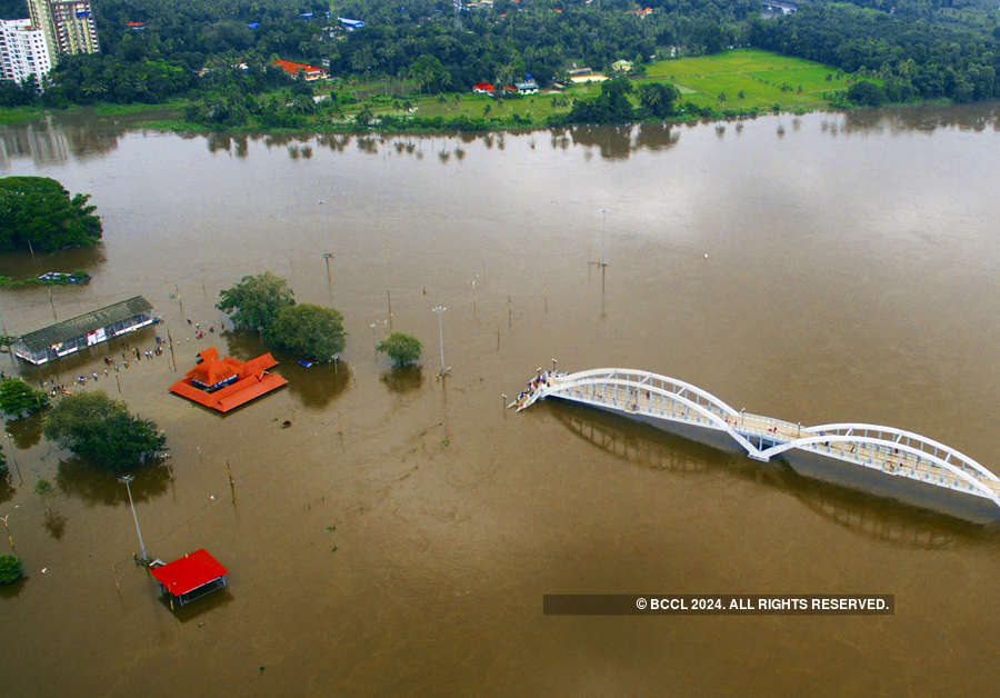 Heavy rains leave a trail of destruction in Kerala