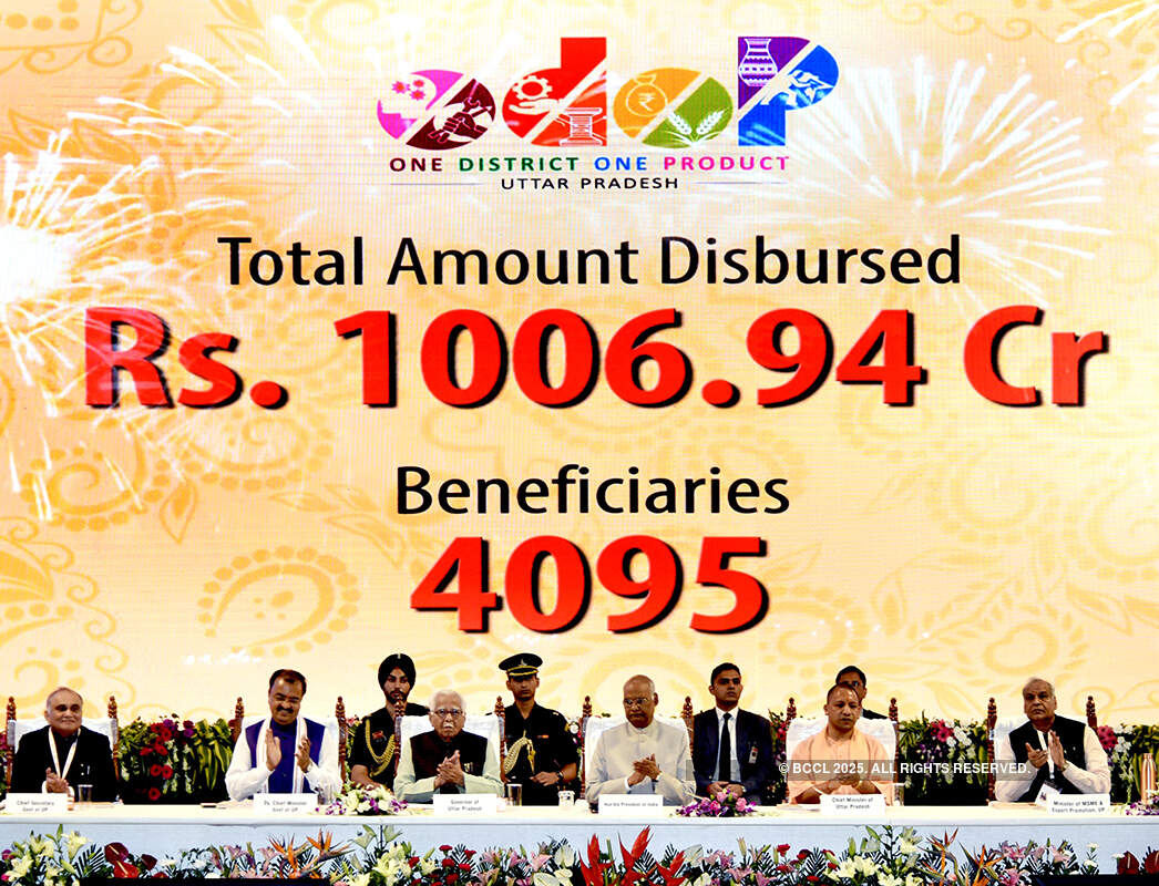 Ram Nath Kovind launches ODOP summit in Lucknow 