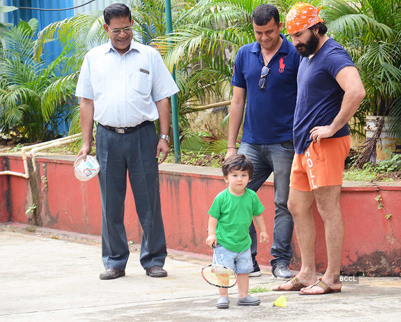 Adorable pictures from little Taimur Ali Khan's birthday celebration