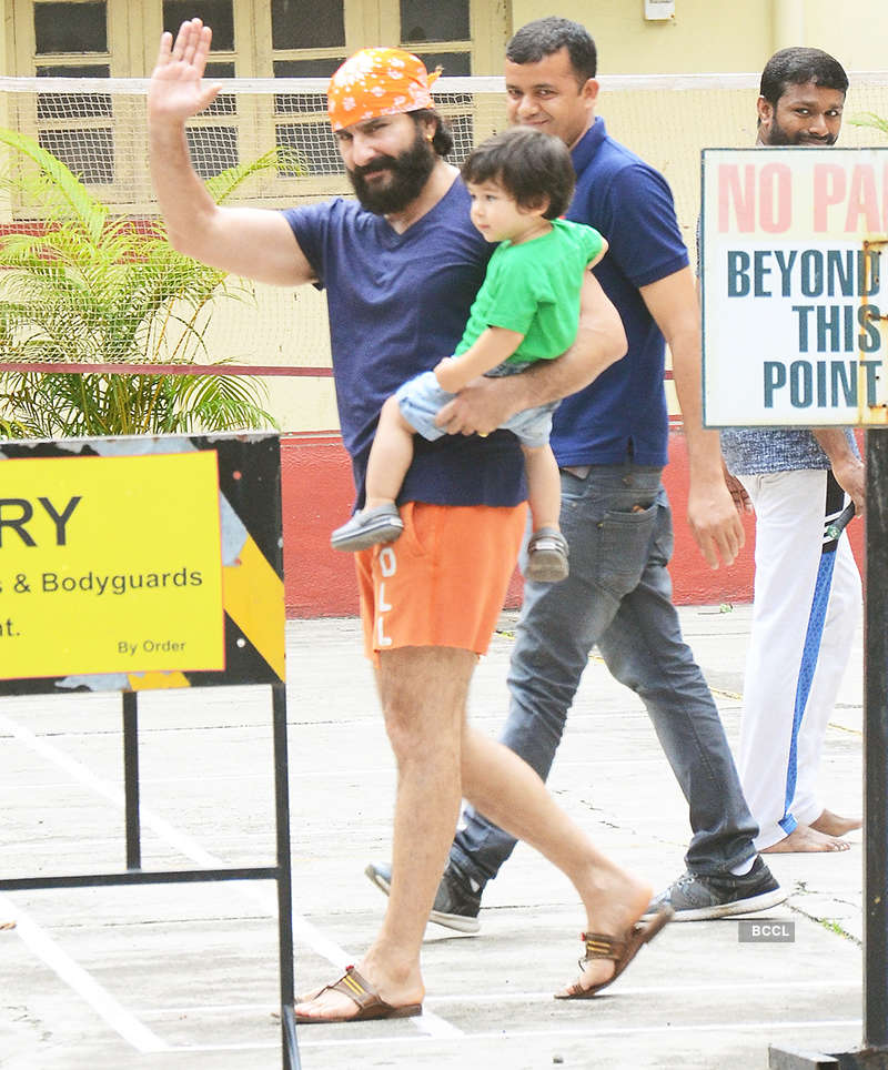 Adorable pictures from little Taimur Ali Khan's birthday celebration