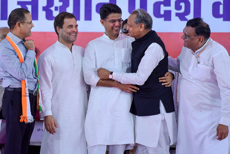 Rahul Gandhi kicks off Congress' Rajasthan campaign