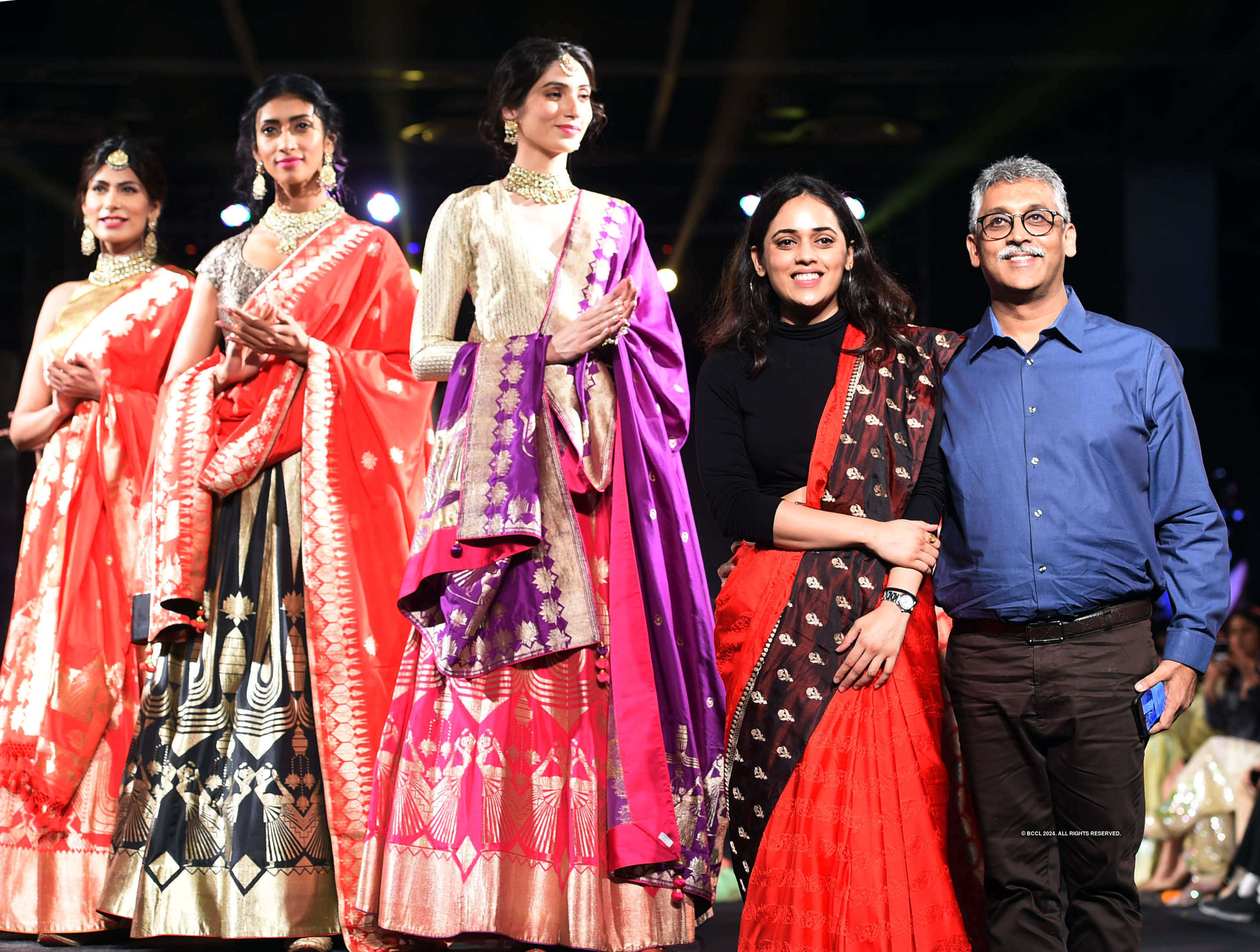 Fashion show 'Banaras', by Tanira Sethi and Palak Shah