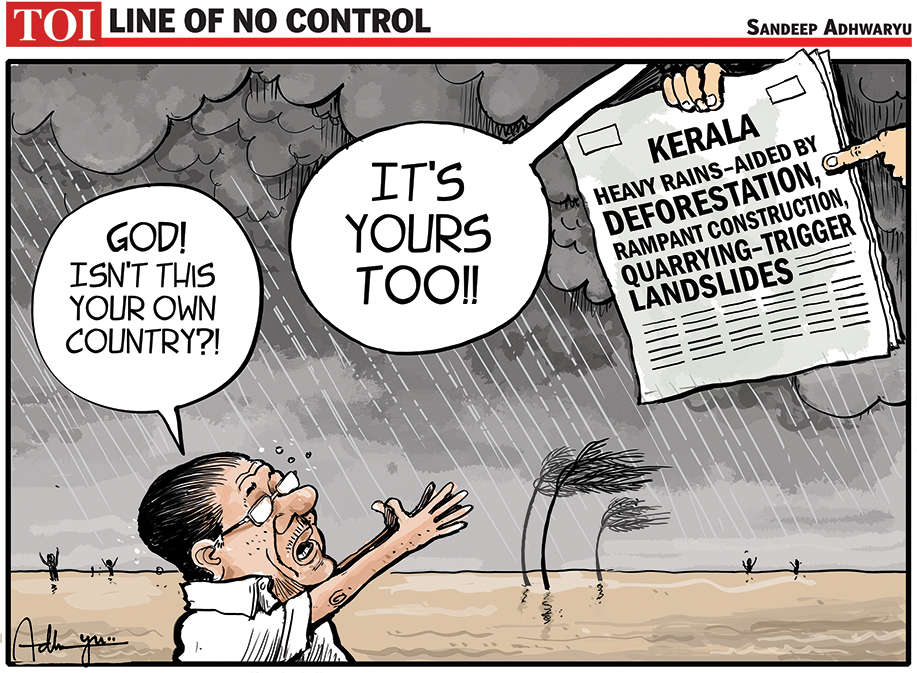 Kerala rains: Man-made fury | Times of India Mobile