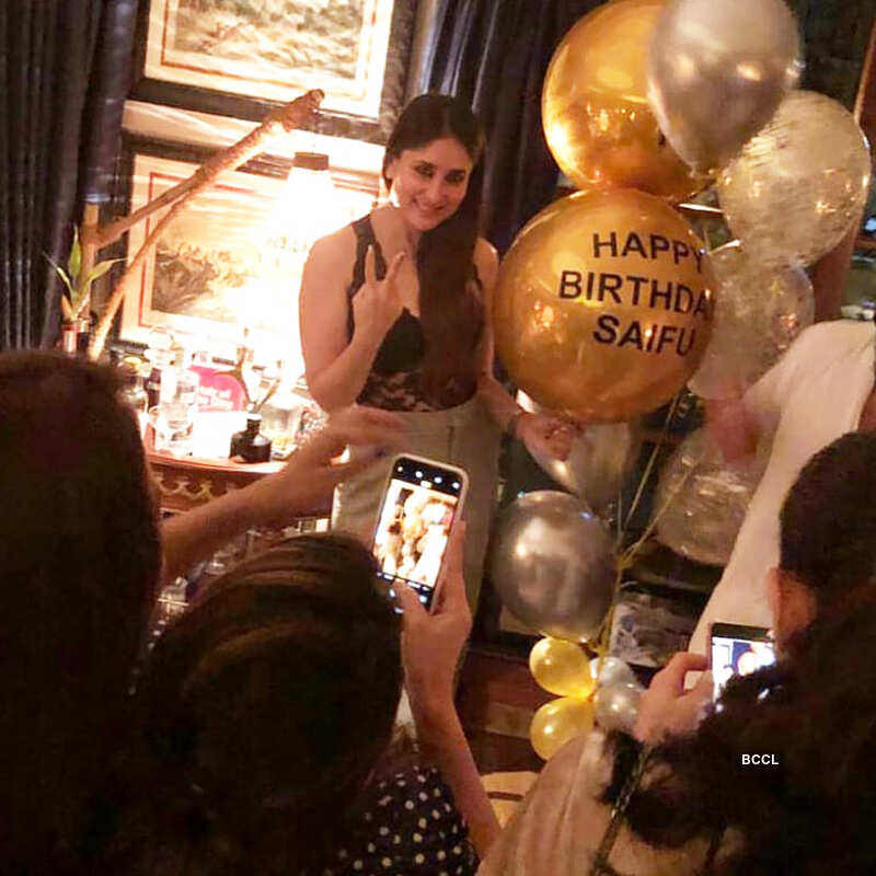 Saif Ali Khan's birthday party pictures