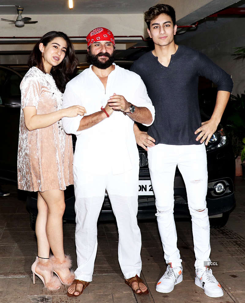 Inside pictures of Saif Ali Khan's birthday celebration