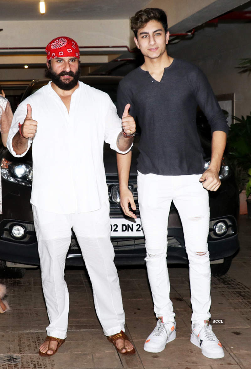 Inside pictures of Saif Ali Khan's birthday celebration