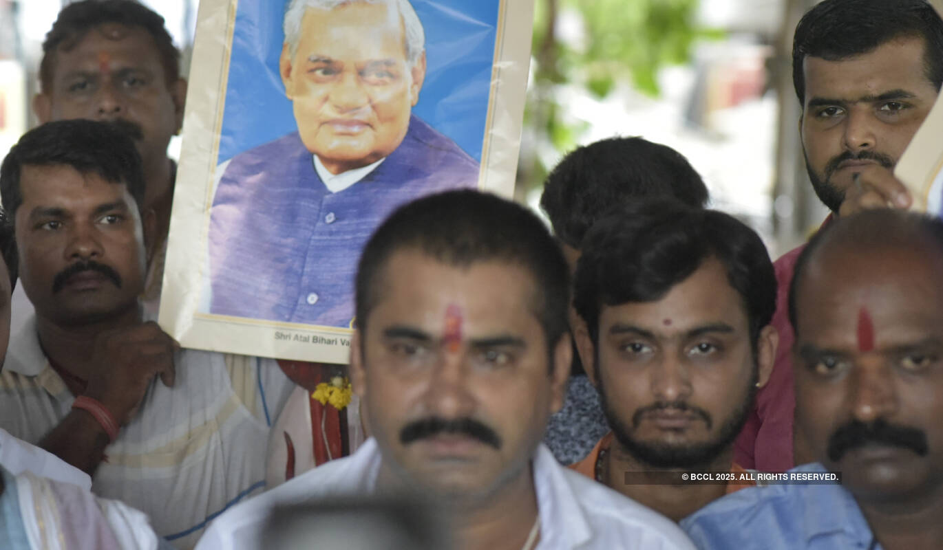 India prays for former PM Atal Bihari Vajpayee