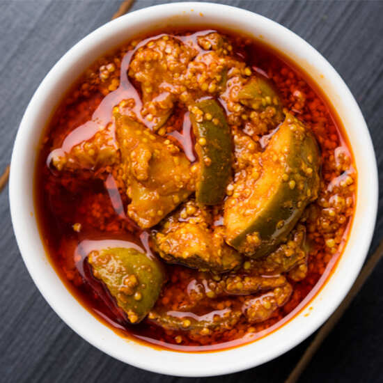 Kadumanga Achar Recipe