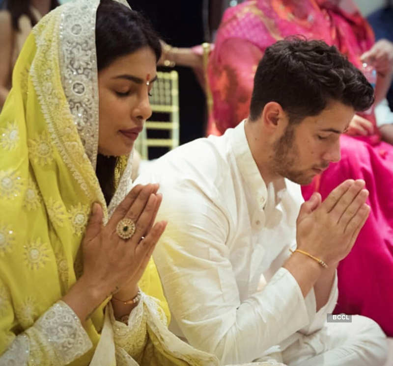 Inside pictures of Priyanka Chopra and Nick Jonas's roka ceremony