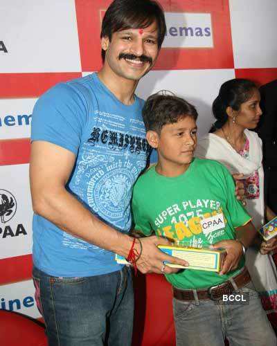 Vivek with CPPA kids