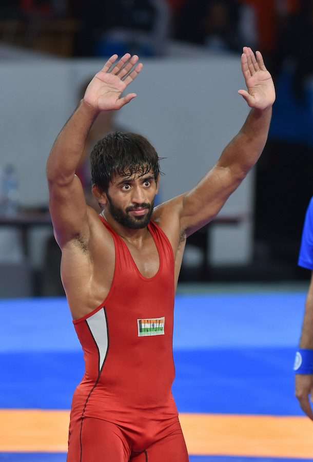 Asian Games 2018: India's Bajrang wrestles for gold ( 74kg freestyle)