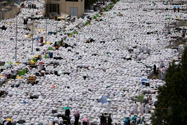 Thousands of Muslims from across the world visit the holy city of Mecca