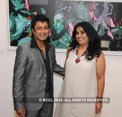 Niladri Paul's art exhibition