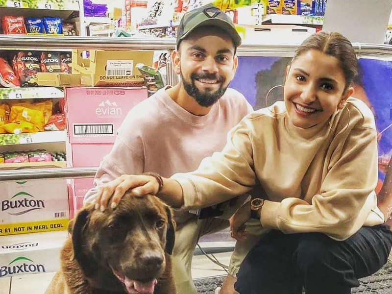 Virat Kohli and Anushka Sharma share their picture-perfect moment with this "beautiful boy"