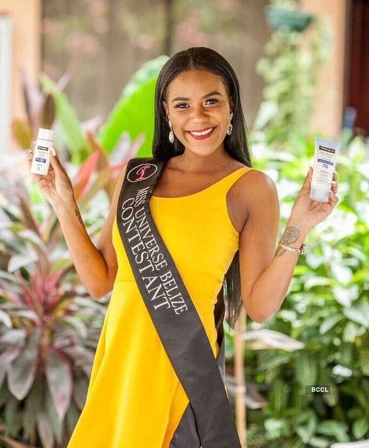 Jenelli Fraser wins Miss Universe Belize 2018