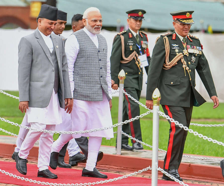 In pictures: PM Narendra Modi visits Nepal