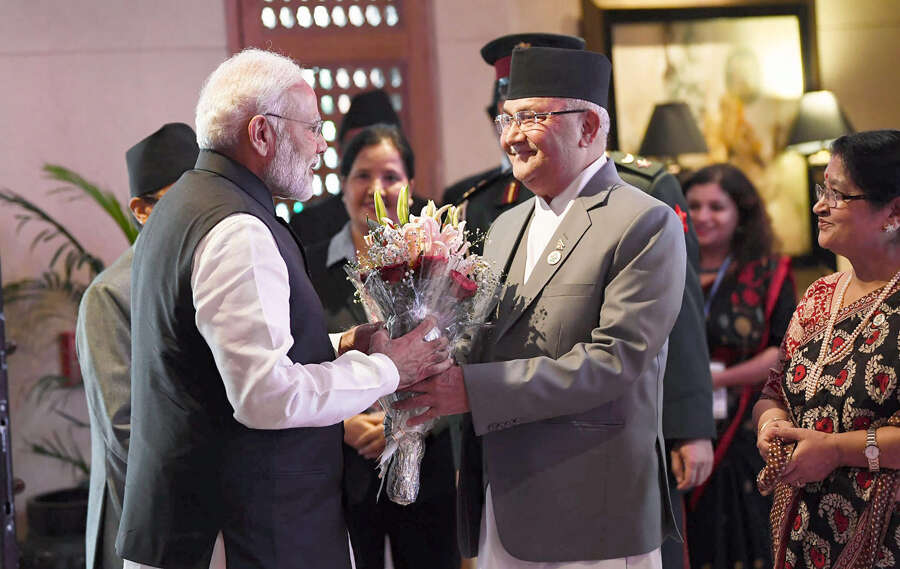 PM Modi meets BIMSTEC leaders in Nepal