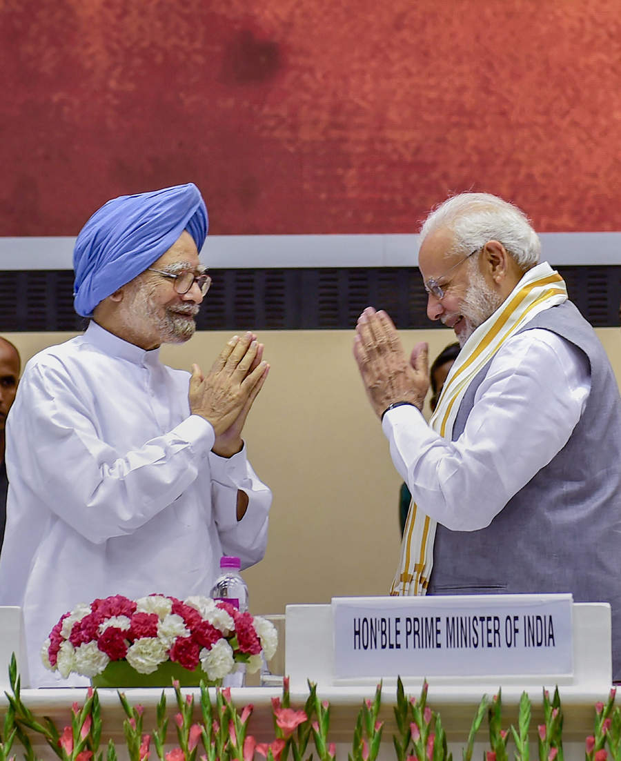 In pictures: PM Modi releases Venkaiah Naidu's book