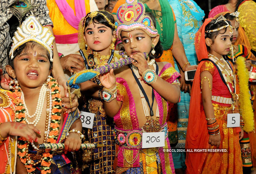 Devotees celebrate Janmashtami with fervor