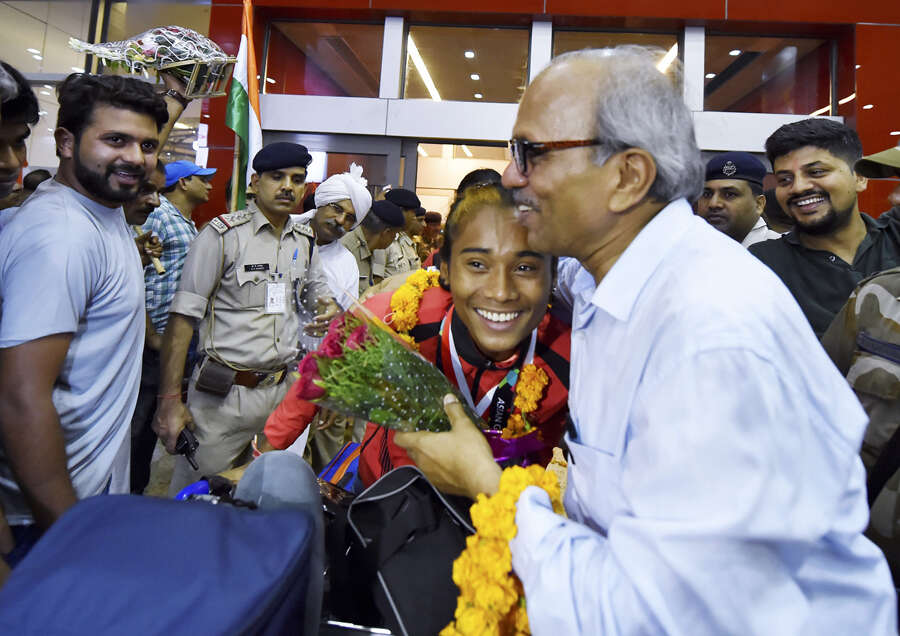 Asian Games 2018: Medal winners get warm welcome at Delhi's IGI airport 