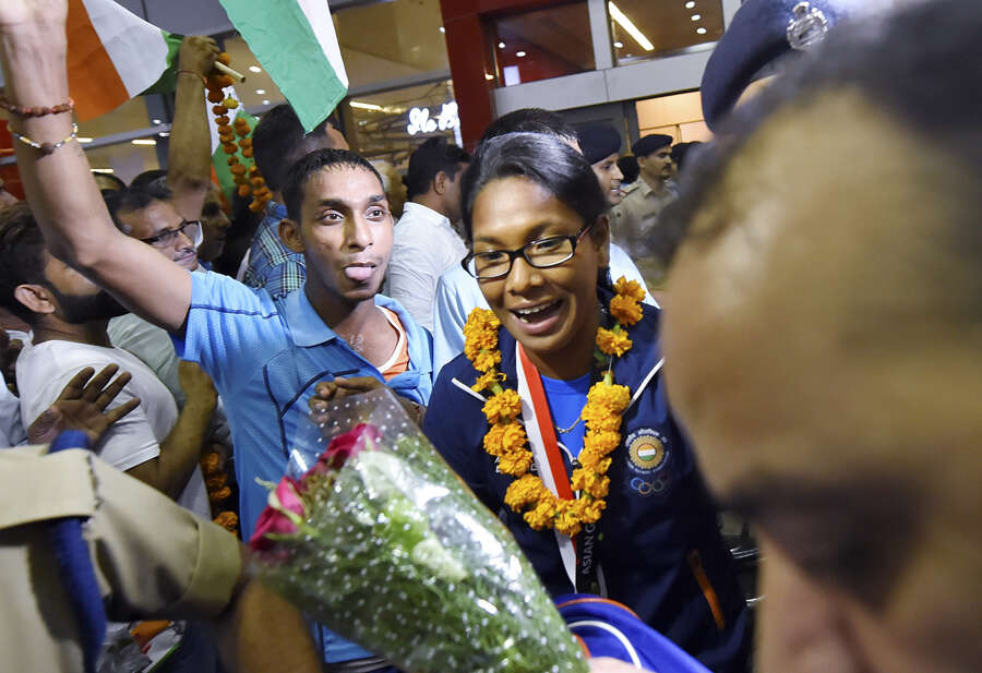 Asian Games 2018: Medal winners get warm welcome at Delhi's IGI airport 