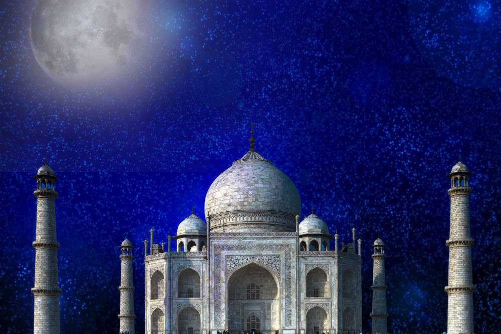 taj mahal night view ticket tours