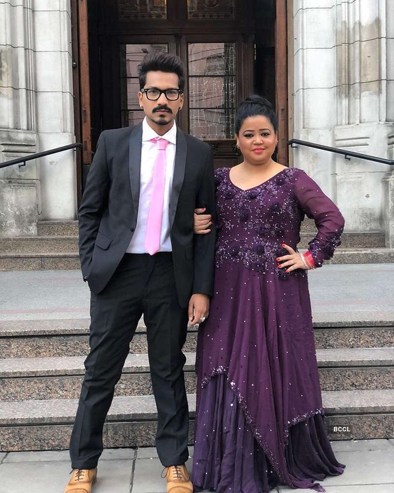 Couple Bharti Singh and Haarsh Limbachiyaa are the first contestants of Bigg Boss 12