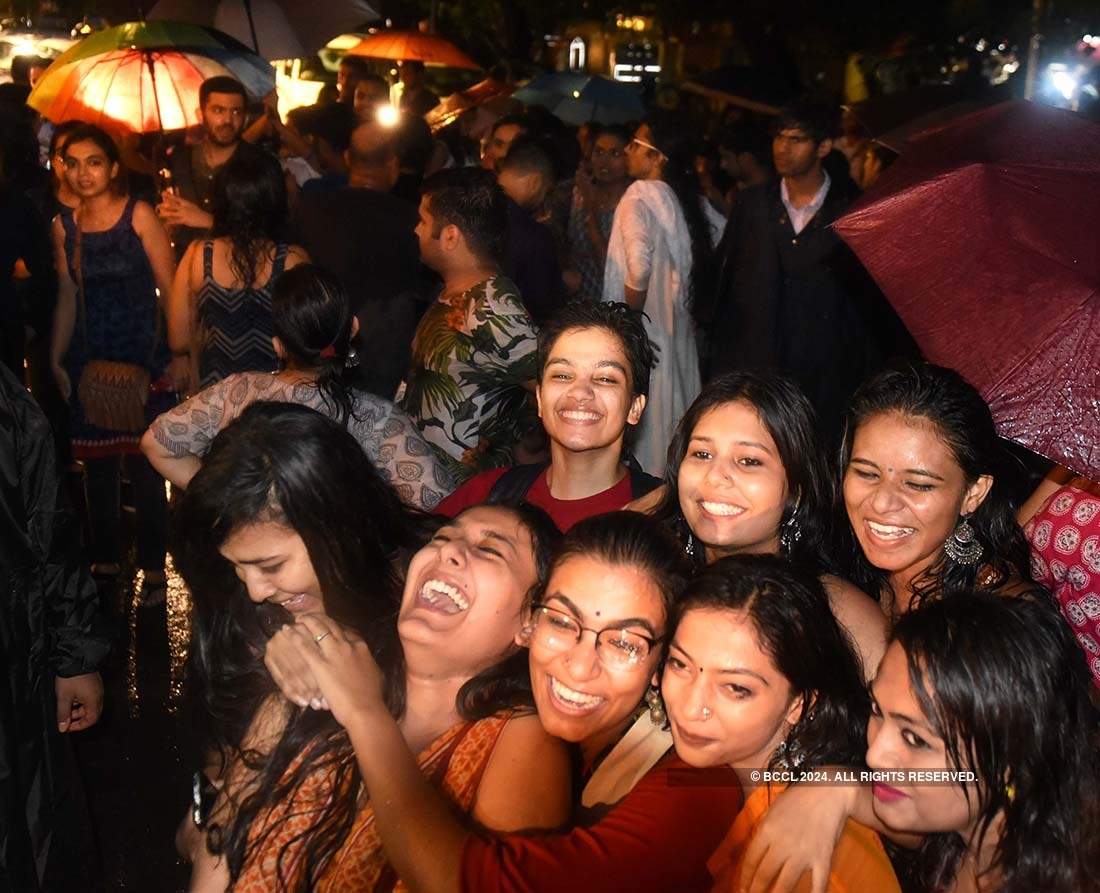 Pictures of LGBT community celebrating legalisation of gay sex in India